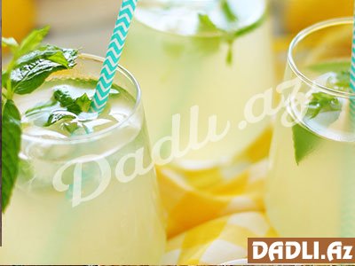 Bol zəncəfilli limonat resepti