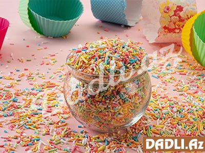 3 ləvazimatla tort bəzəyi resepti