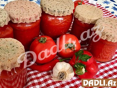 Pomidor sousu resepti - Video resept