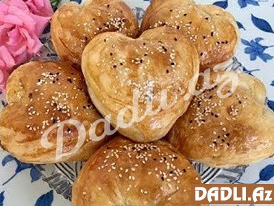 Ürək formalı qat-qat peraşkinin resepti - Video resept