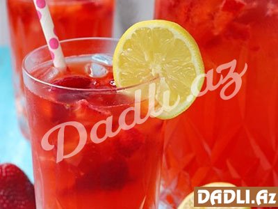 Buz kimi çiyələkli limonat resepti