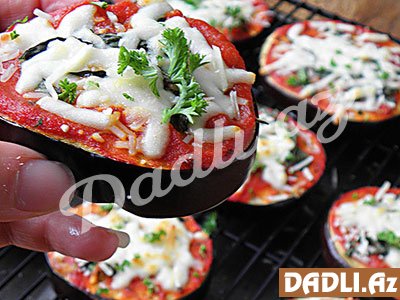 Badımcan pizzası resepti