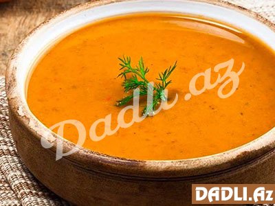Dadlı tərəvəz şorbası