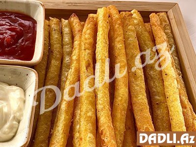 Xırtıldayan çubuq kartofu resepti