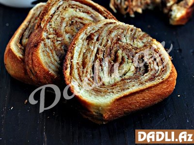 Keks qəlibində xaşxaşlı çörək resepti