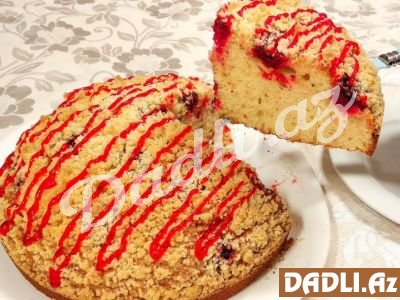 Umaclı, vişnəli piroq resepti - Video resept