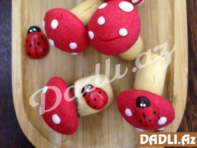 Göbələk peçenye resepti - Video resept