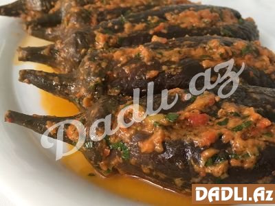 Badımcandan super ləzzətli soyuq qəlyanaltı resepti - Video resept