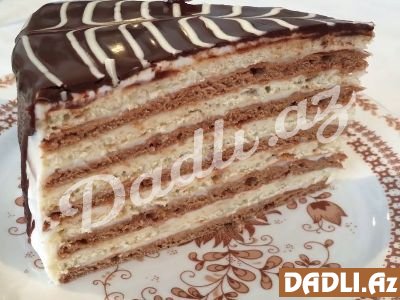 20 dəqiqəyə hazır olan tort resepti - Video resept