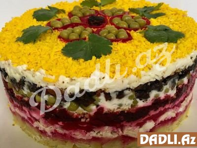 Möhtəşəm görünüşlü qraf salatı resepti - Video resept