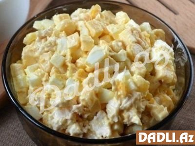 Asan hazırlanan proteinli salatı resepti