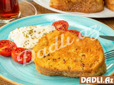 Səhər yeməyinə özəl yumurtalı çörək resepti
