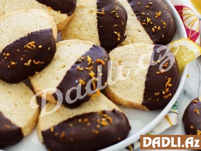 Portağallı şokoladlı peçenye resepti