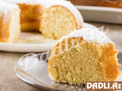 Pambıq keks resepti