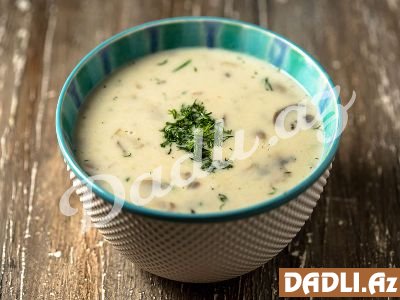 Göbələk şorbası resepti