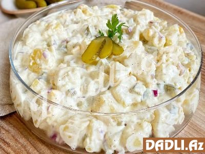 Souslu kartof salatı resepti