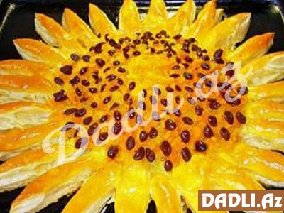 Günəbaxan piroqu resepti