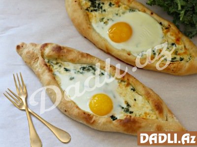 Pendirli, ispanaqlı xaçapuri resepti