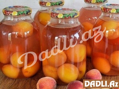 Şaftalı kompotu resepti