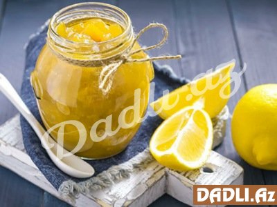 Limon mürəbbəsi resepti