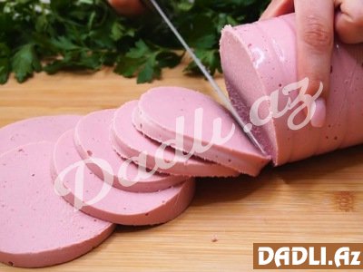 Evdə toyuq kolbasası resepti