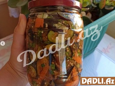 Badımcan turşusu resepti