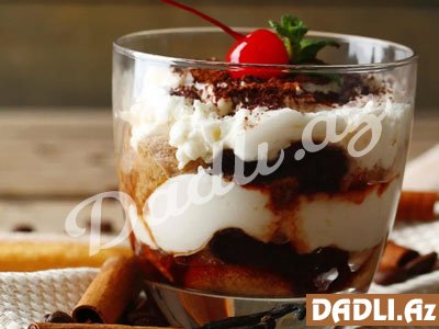 Ev şəraitində hazırlanan orijinal tiramisu resepti