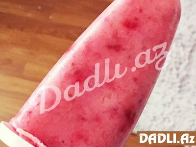 Sağlıqlı meyvəli dondurma resepti