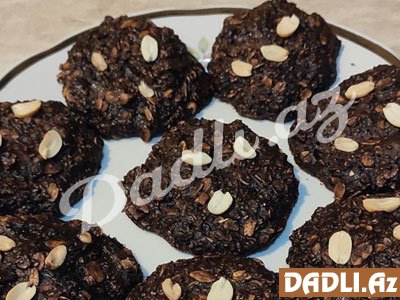 Çia peçenyeləri resepti