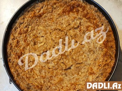 Şəkərsiz alma piroqu resepti