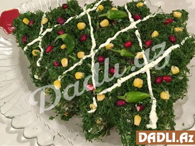 Lavaşla ləzzətli YENİ İL salatı resepti - Video resept