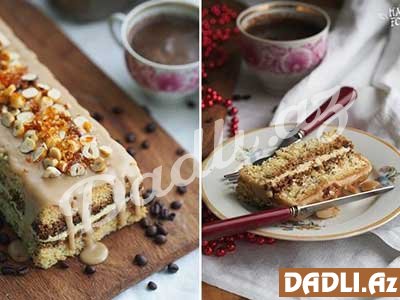 Qəhvə və fındıqlı tort resepti