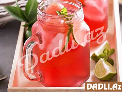 Qarpızlı limonad resepti