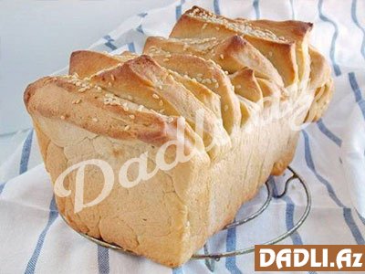 Sadəcə 2 ərzaqla ləzzətli şirniyyat - Dondurmalı çörək resepti