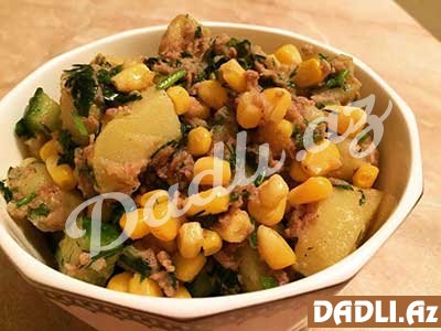 Kartoflu tuna salatı resepti - Video resept