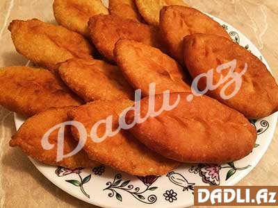 Mayasız xəmirdən peraşki resepti - Video resept