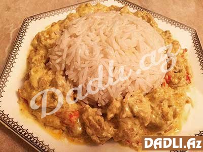 Karri souslu toyuq filesi resepti - Video resept