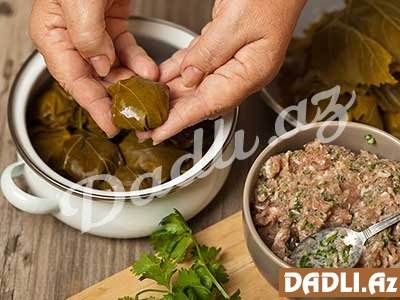 Qatıqla yarpaq dolması resepti