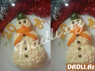 Yeni il mimoza salatı resepti - FOTO RESEPT