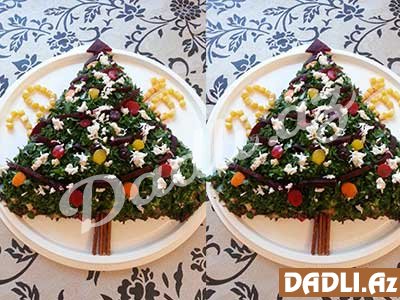 Yeni il salatı resepti