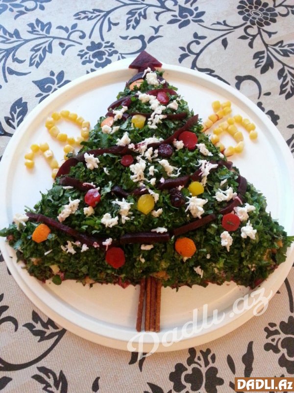 Yeni il salatı resepti