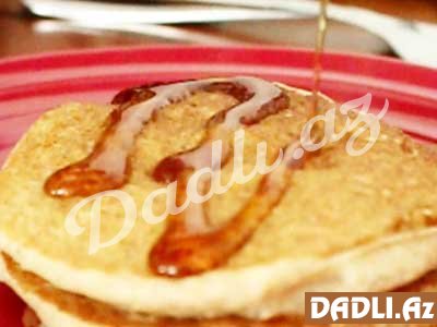Bananlı pankek (4 ərzazqlı) (Vegan) resepti - Video resept