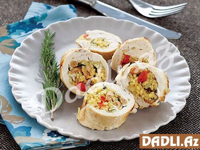 Düyülü toyuq dolması resepti