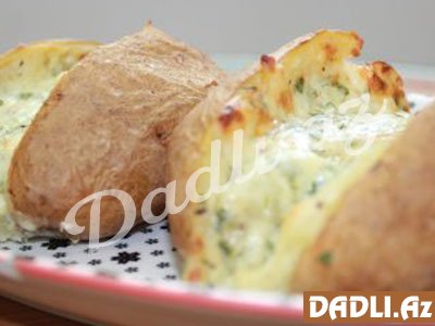 Pendirli sadə kumpir resepti