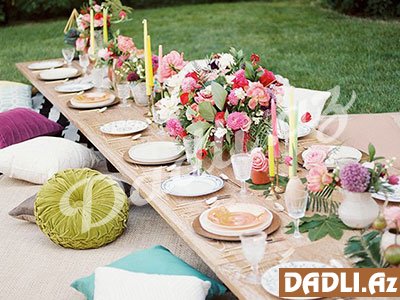 Yeməkləriniz qədər süfrənizdə mükəmməl olsun