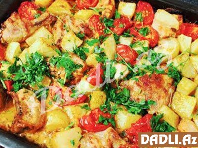 Sobada toyuq kartof qızartması resepti - Video resept