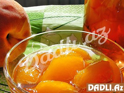 Şaftalı mürəbbəsi resepti