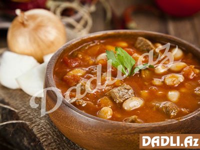 Ətli quru lobya resepti