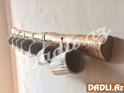 Mətbəxdə əşya dekorasiyası