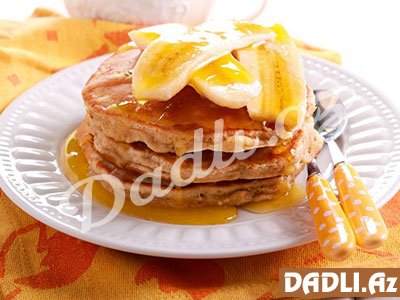 Enerji deposu və çox sağlıqlı: Unsuz blinçik resepti